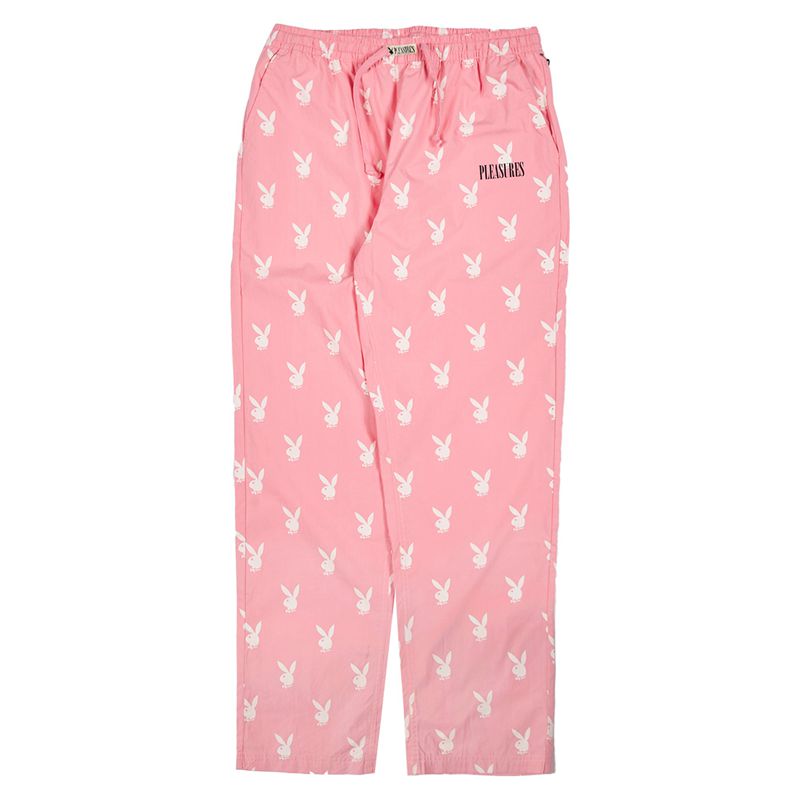 Pantaloni Playboy X Pleasures Bunny Lounge Uomo Nere | 10239LZAK