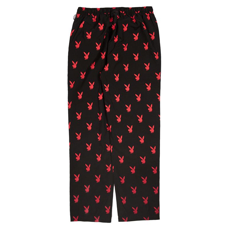 Pantaloni Playboy X Pleasures Bunny Lounge Uomo Nere | 10239LZAK