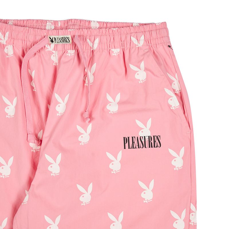 Pantaloni Playboy X Pleasures Bunny Lounge Uomo Nere | 10239LZAK