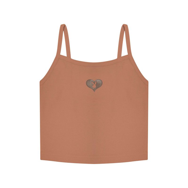 Tank Playboy Bunny Heart Binded Donna Marroni | 86154IEXT