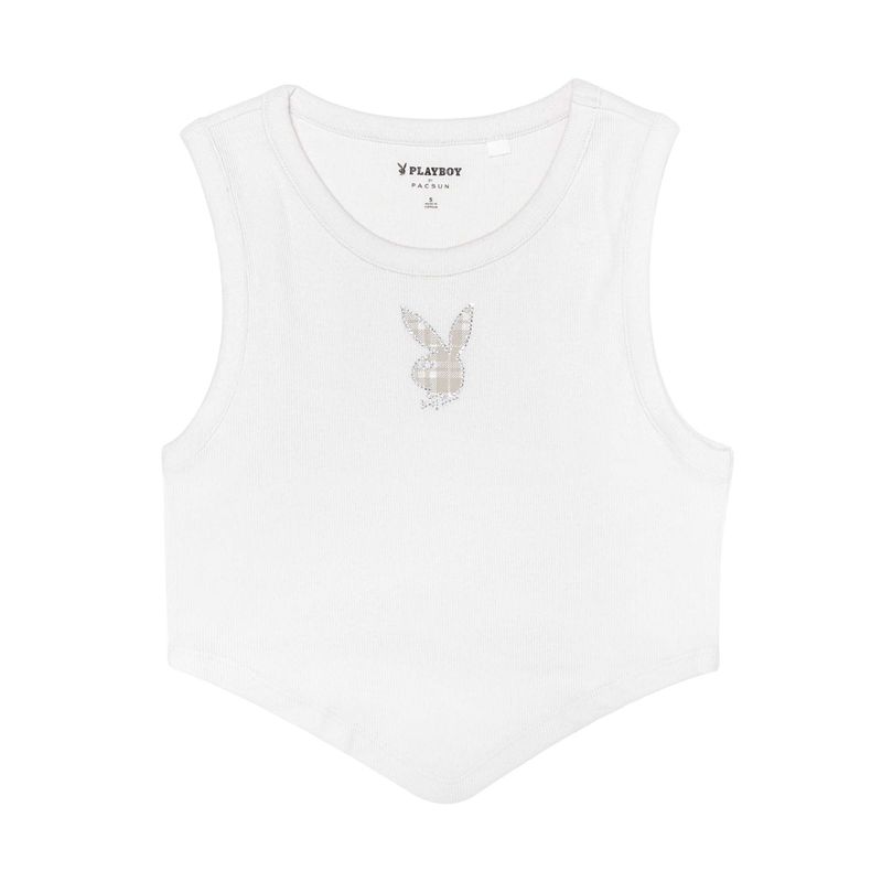 Tank Playboy Handkerchief Donna Bianche | 26598MSOG