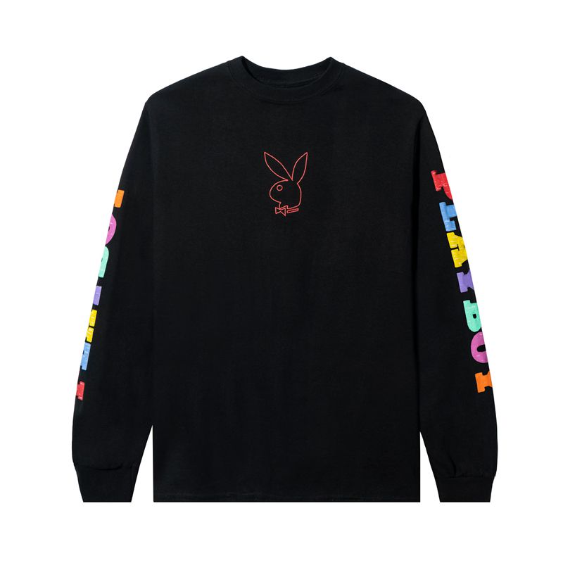 Camicie Playboy Color-Block Long Sleeve Uomo Nere | 47812YPKX