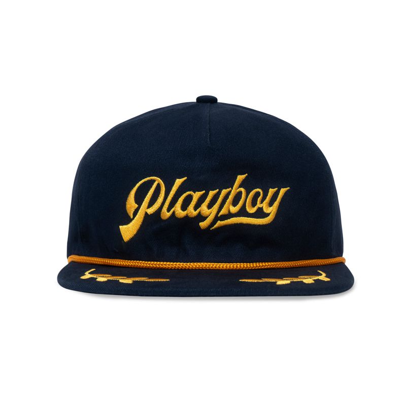 Cappelli Playboy Dock Uomo Gialle Nere | 06123OJMN