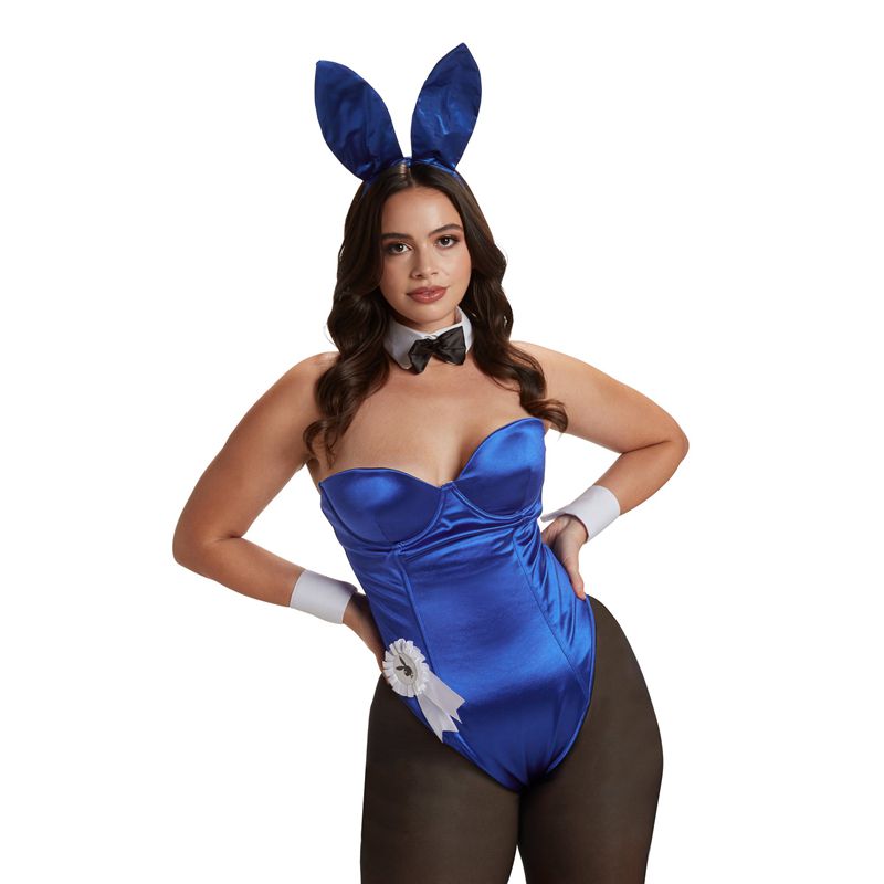 Costume Da Coniglio Playboy The Official Donna Blu | 08492HTMJ