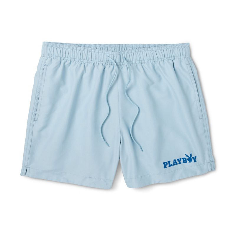 Costumi Da Bagno Playboy 15" Core Trunks Uomo Blu | 65392KIPH