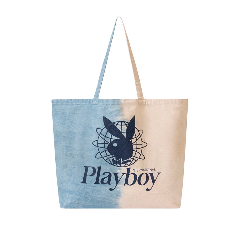 Costumi Da Bagno Playboy Dip-Dye Rabbit Head Tote Donna Rosa Blu | 03189SHEW