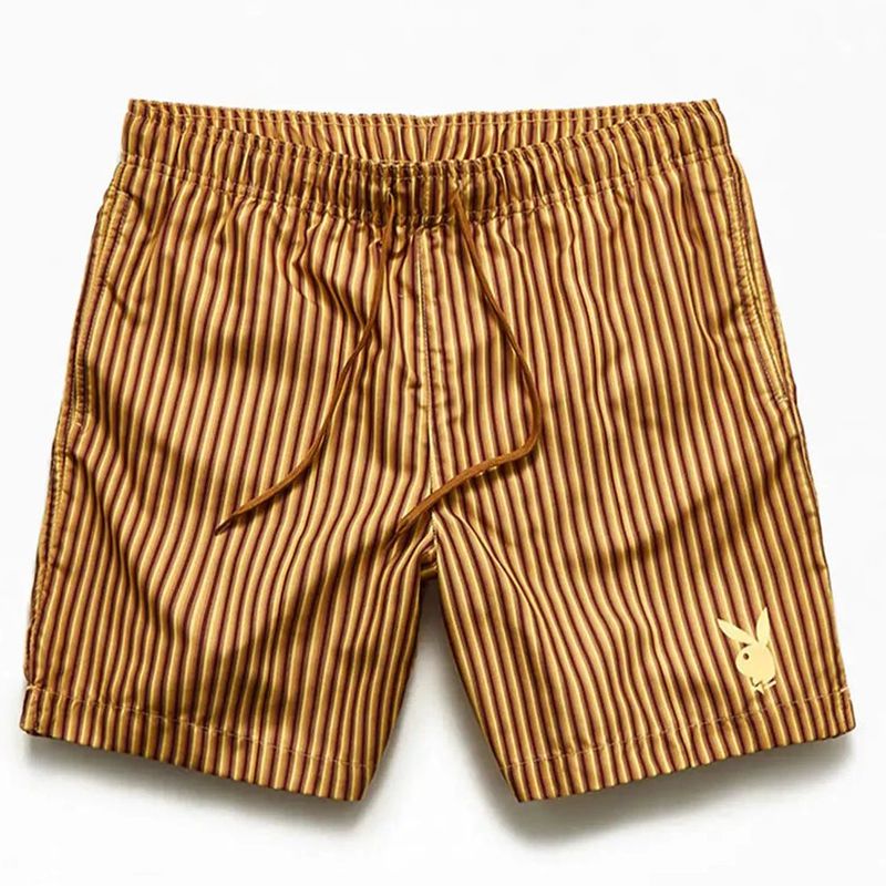 Costumi Da Bagno Playboy Microstripe Trunks Uomo Colorate | 06251SFAH