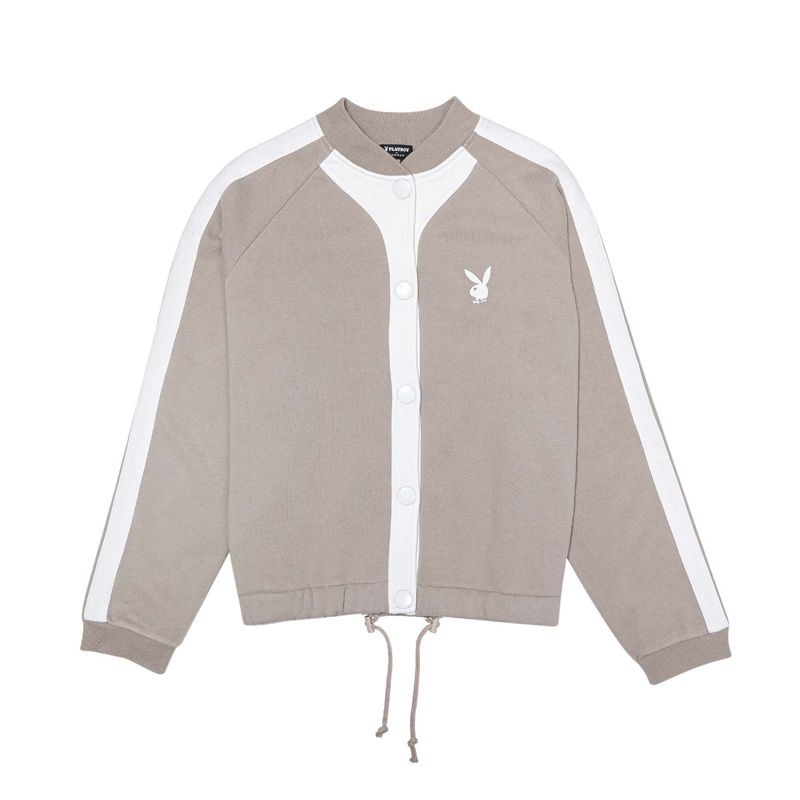 Giacca Playboy Bunny Bomber Donna Grigie | 47062UDHK