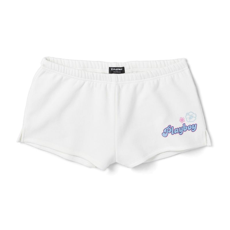 Pantaloncini Playboy Coconut Girlys Donna Bianche | 79186ZIQS