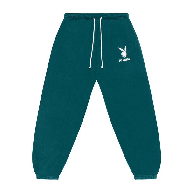 Pantaloni Playboy Graduate Sweats Donna Verdi | 75026IKCL