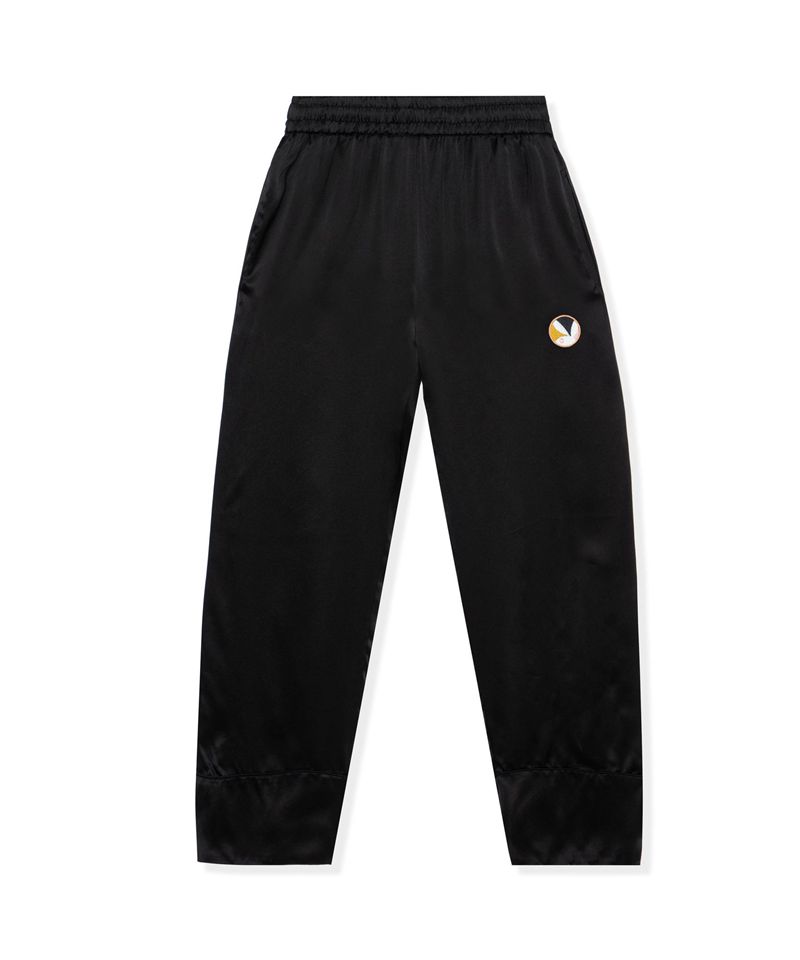 Pantaloni Playboy Silk Lounge Donna Verde Oliva | 95036KQWD